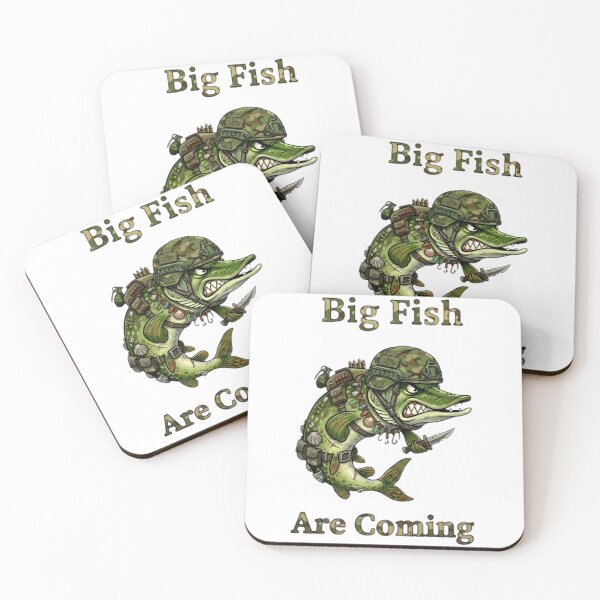 Item preview, Big fish are coming designed and sold by Stefanrajzer.