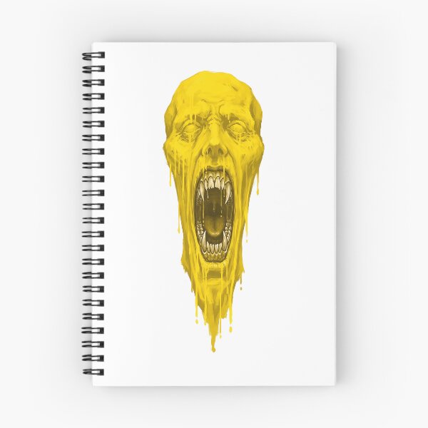 Item preview, Screaming Face Yellow Monster Art  designed and sold by Yellow Zone.