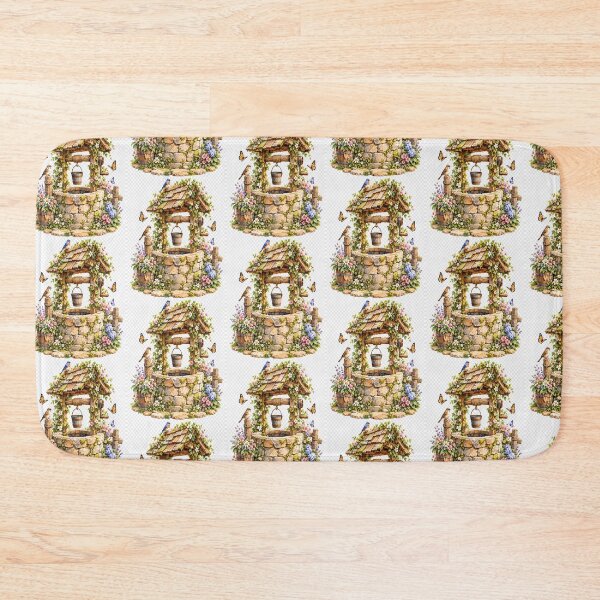 Item preview, Floral wishing well designed and sold by urbanshop7.