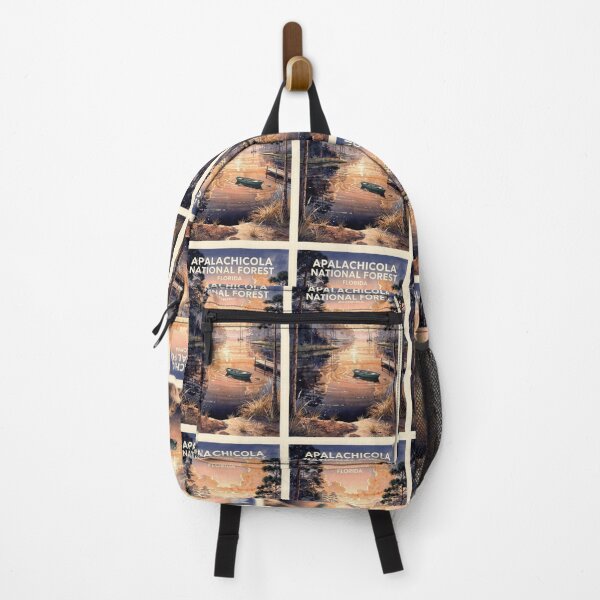 Item preview, Apalachicola National Forest Florida Vintage Watercolor Travel designed and sold by Teelogic.