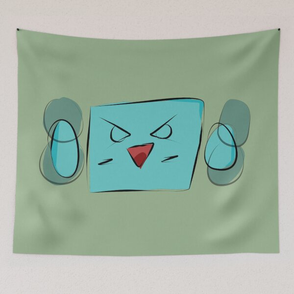 Item preview, Angry Blue Bird - Face my wrath  designed and sold by Krystal_Clair.