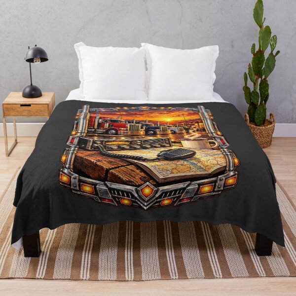 Item preview, Sunset Truck Stop & CB Radio designed and sold by NomadForge.
