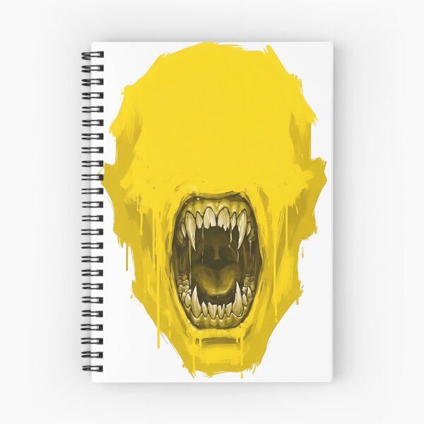 Item preview, Unhinged Jaw Yellow Monster Art  designed and sold by Yellow Zone.