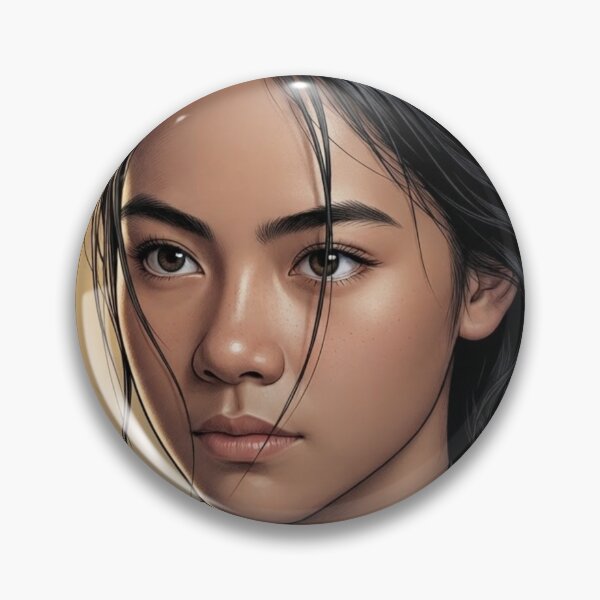 Item preview, BinOon Young Bulan Khom Thai GL Kdrama Actress LGBTQ+ Cartoon Art Wall Decor Comic Print Poster Shirt Cell  designed and sold by Mind Space.