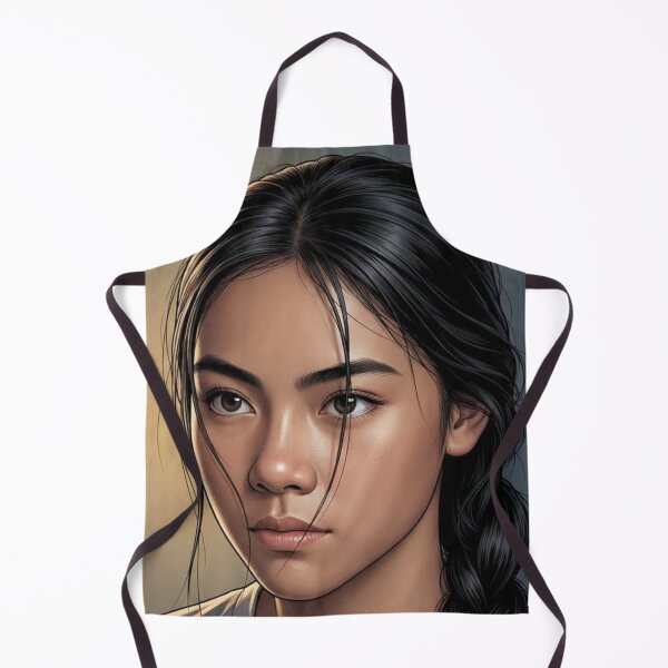 Item preview, BinOon Young Bulan Khom Thai GL Kdrama Actress LGBTQ+ Cartoon Art Wall Decor Comic Print Poster Shirt Cell designed and sold by Mind Space.
