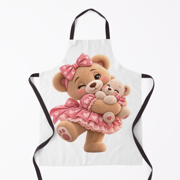 Item preview, Cute Teddy Bear Hugging Little Bear designed and sold by Dovarune.