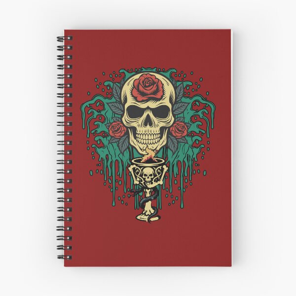 Item preview, Creepy Slimy Skull designed and sold by joztees.