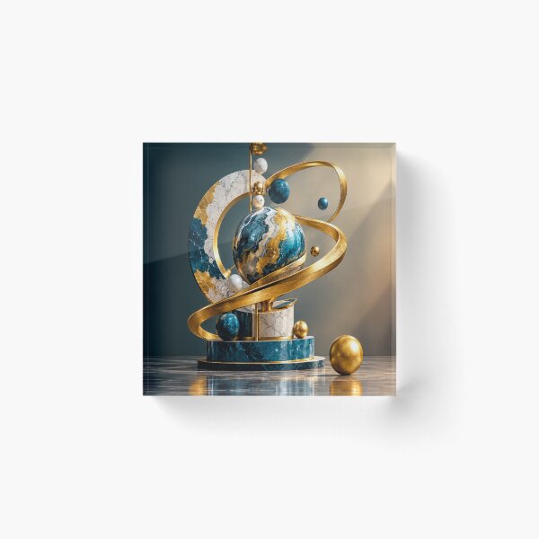 Item preview, Luxury abstract planet designed and sold by urbanshop7.
