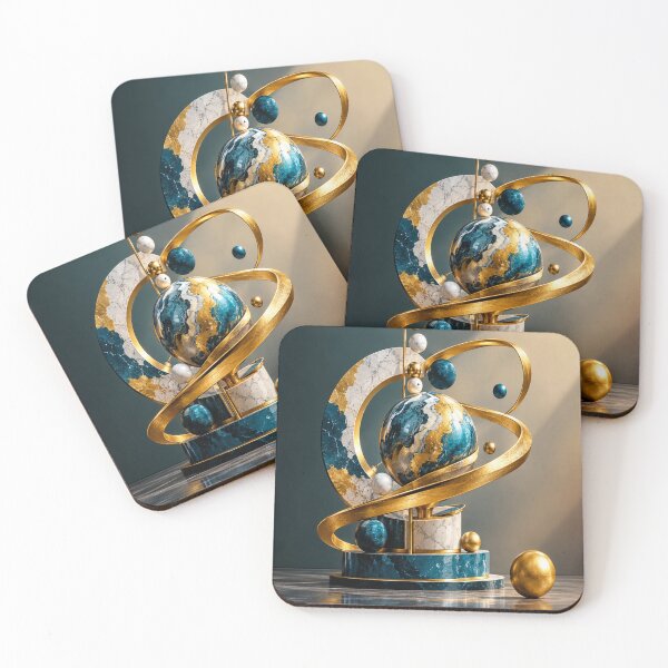 Item preview, Luxury abstract planet designed and sold by urbanshop7.