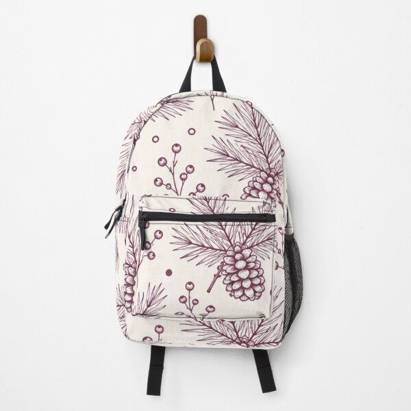 Item preview, Plum Pinecone and Pine Branches designed and sold by mycute-stickers.