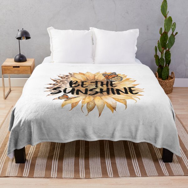 Item preview, Be The Sunshine Bold Two-Line Rustic Leopard Sunflower designed and sold by AZABSTORE.