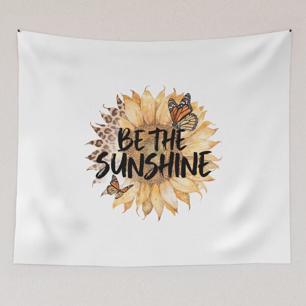 Item preview, Be The Sunshine Bold Two-Line Rustic Leopard Sunflower designed and sold by AZABSTORE.