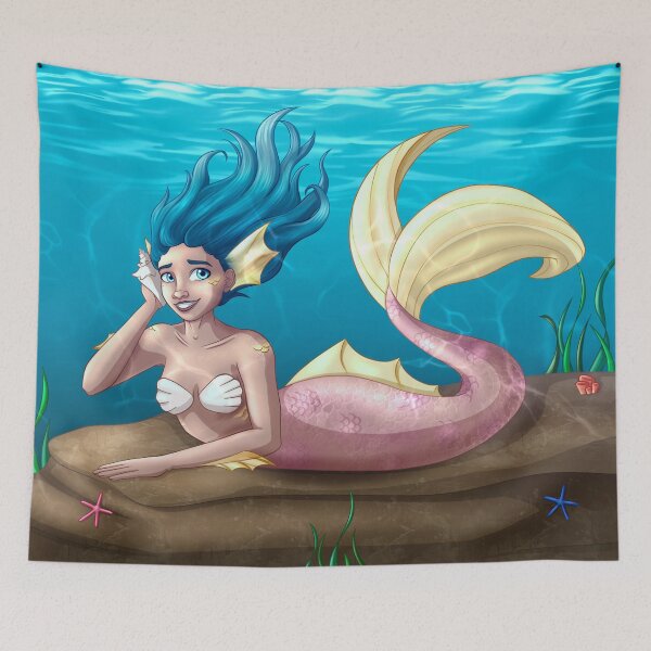 Aperçu de l'œuvre Sirène pastel créée et vendue par MasqueradeMagic.