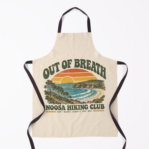Item preview, Noosa Retro Coastal Hiking Badge Beach Paradise AU designed and sold by Yellowriversss.