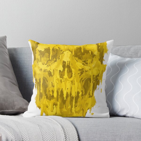 Item preview, Melting Yellow Monster Face Art  designed and sold by Yellow Zone.