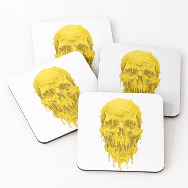 Item preview, Melting Yellow Monster Face Art  designed and sold by Yellow Zone.