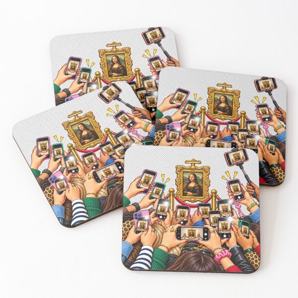 Item preview, Monalisa nos dias de hoje designed and sold by Renata Carlomagno.
