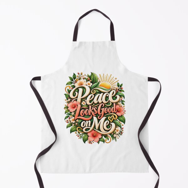 Item preview, Peace Looks Good on Me – Minimalist Botanical Self Care & Positive Mindset Design designed and sold by okay 2 look .