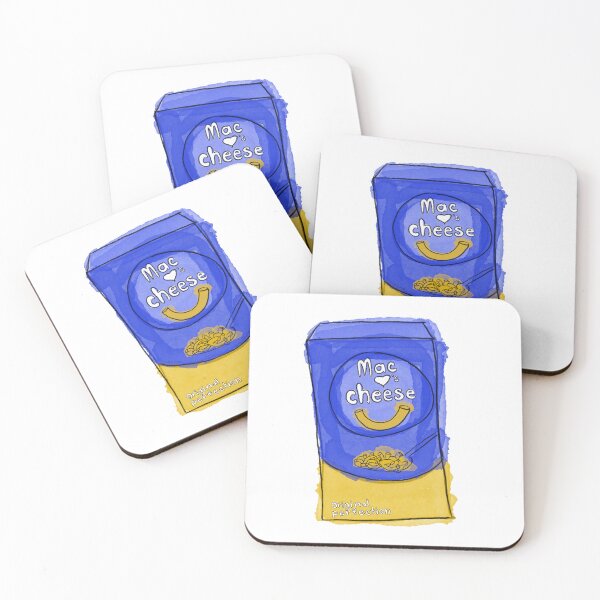 Item preview, Macarrones con queso pintados a mano designed and sold by KateIvesArt.