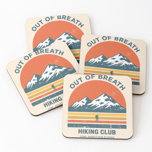 Item preview, Highest Peak Hiking Badge Retro Straya Summit designed and sold by Yellowriversss.