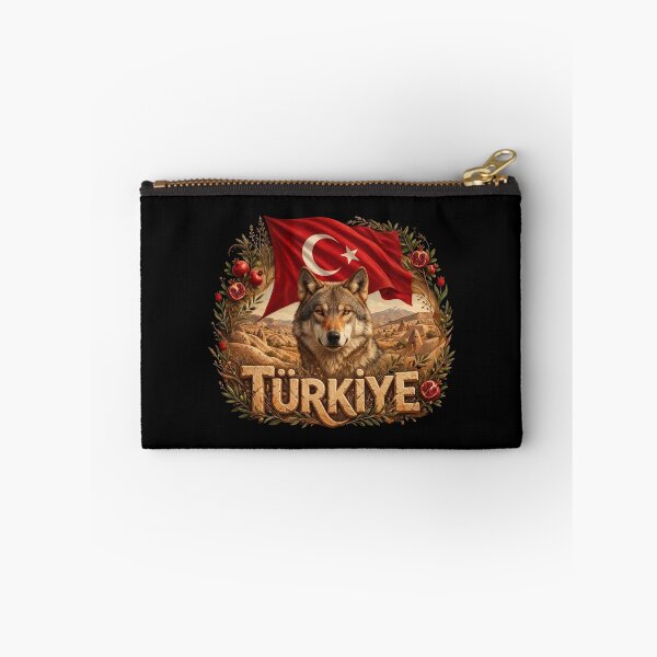 Item preview, Türkiye Heritage – Anatolian Wolf Emblem designed and sold by FlagX.