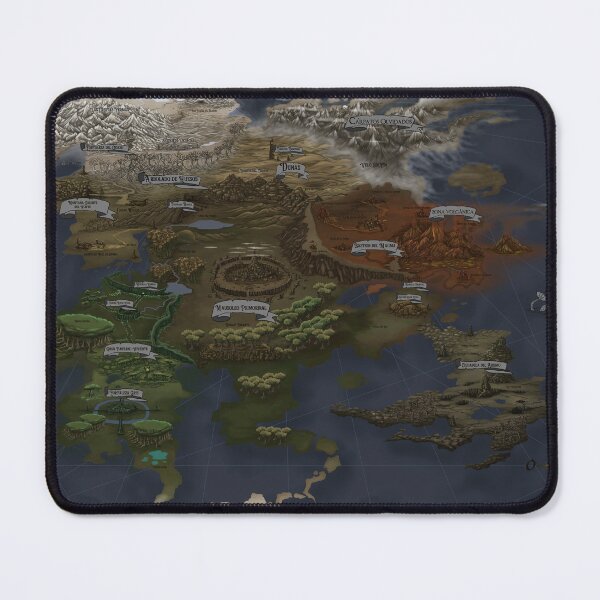 Item preview, Gignesthai Fantasy World Map designed and sold by ArtificeFactory.
