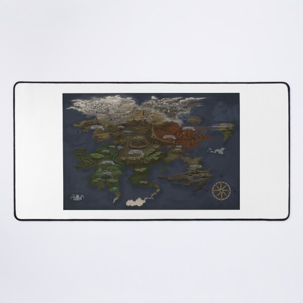 Item preview, Gignesthai Fantasy World Map designed and sold by ArtificeFactory.