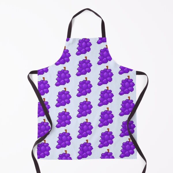 Item preview, Pixel Art Grapes | Kawaii Fruit Design designed and sold by suawu.