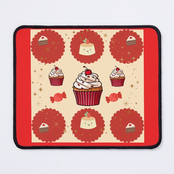 Item preview, Sweet treat design, pastel-colored cupcakes designed and sold by Azurart2.