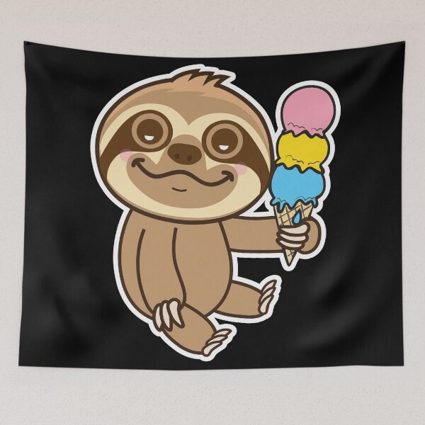 Item preview, Cute Sloth designed and sold by plushism.