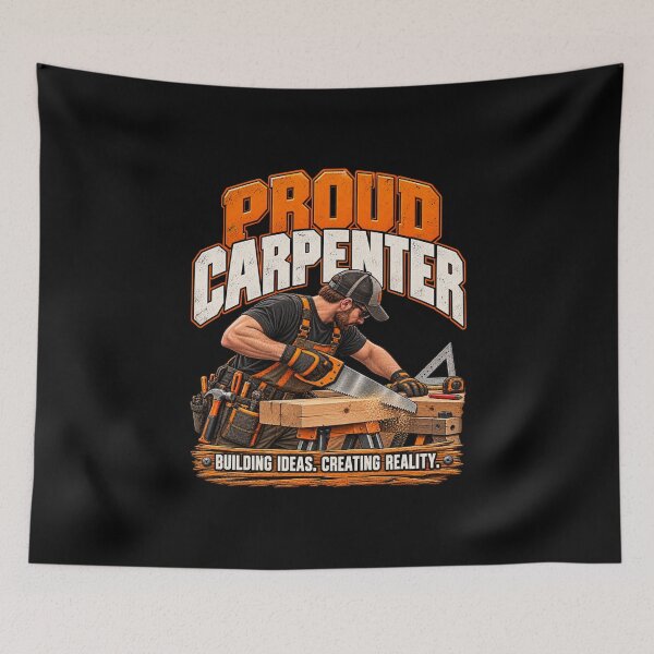 Item preview, Proud Carpenter Woodworking & Carpentry Design designed and sold by Operator Style Wear.