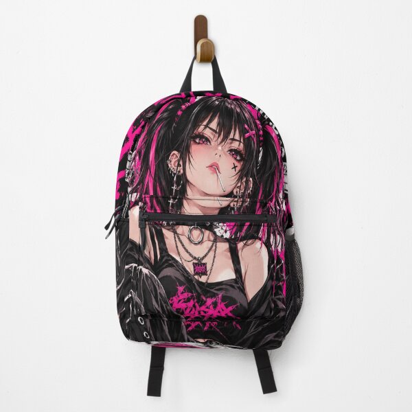 Item preview, Punk Manga Girl – Rebel Spirit designed and sold by JMAVILA ART.