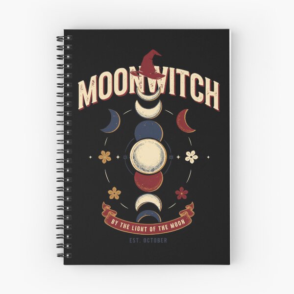 Item preview, Moonwitch Lunar Phases Halloween Design Graphic Tee v9 designed and sold by DarylWelsh2024.