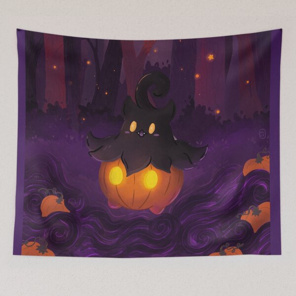 Item preview, Pupmkin boo Enchanted Halloween Forest designed and sold by The Mossy Toadstool.