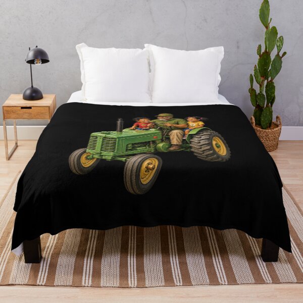 Artikelvorschau, Grandpa Grandchildren Driving Agricultural Vehicle entworfen und verkauft von fungear.