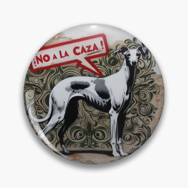 Item preview, GALOGO - Variaciones Callejeras - No a la caza_08 designed and sold by GALOGO – Art for Sighthounds & Animal Welfare.