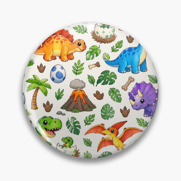 Artikelvorschau, Niedliches Dinosaurier-Muster entworfen und verkauft von urbanshop7.