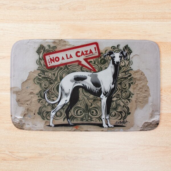 Item preview, GALOGO - Street Variations - No a la caza_08 designed and sold by GALOGO – Art for Sighthounds & Animal Welfare.