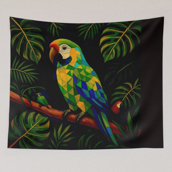Item preview, Animal Wild Geometry: Parrot designed and sold by Helios Be. Lavsh.