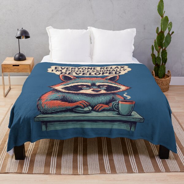 Item preview, Everyone Relax I’m Professionally Developed Raccoon Humor designed and sold by Endless7Art.