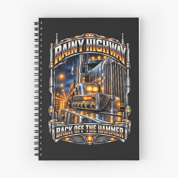Item preview, Rainy Highway Trucker & Back Off The Hammer designed and sold by NomadForge.