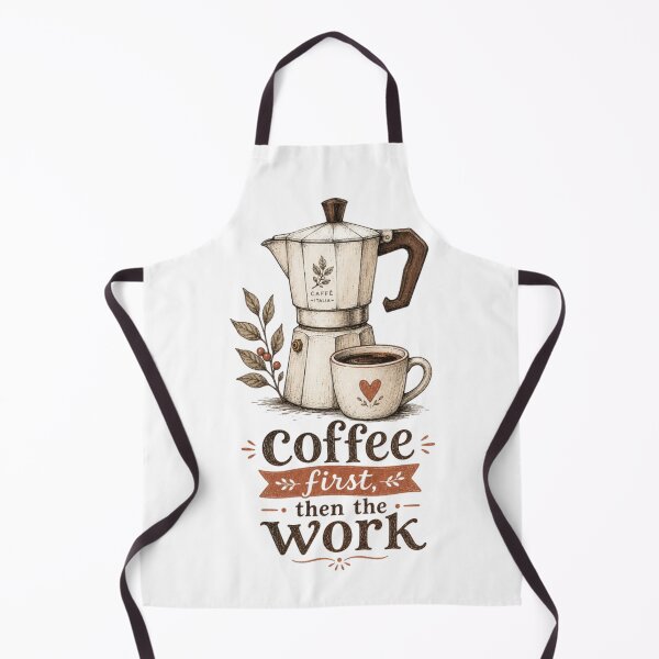 Item preview, Coffee, then work! designed and sold by alehousephoto.