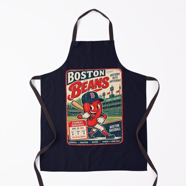 Item preview, Boston Beans Vintage Baseball Shirt, Retro Boston Baseball Tee, Old School New England Sports Mascot Graphic designed and sold by GhostDawgs.