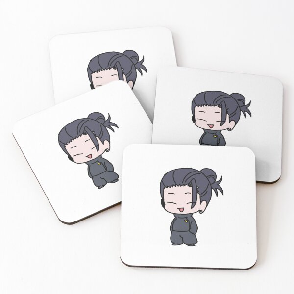 Item preview, Cursed Manipulation — Young Geto Imperial Study Chibi Aesthetic Icon designed and sold by TheStickLab.