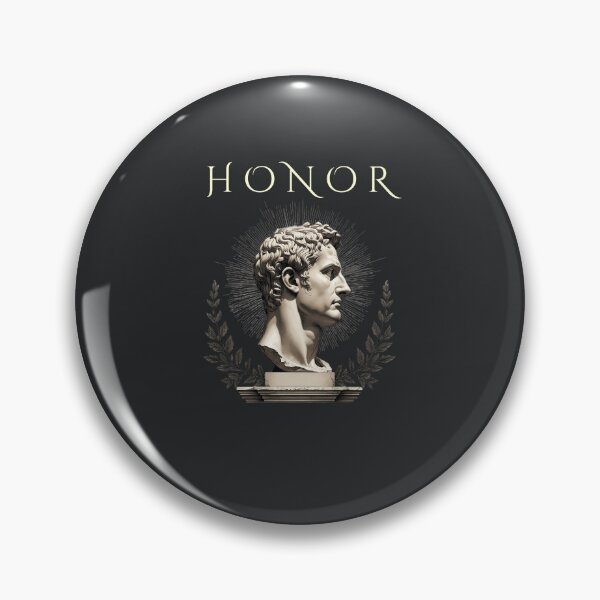 Aperçu de l'œuvre Citation latine sur l'honneur | L'honneur romain | Inspiration philosophique classique créée et vendue par semenol.