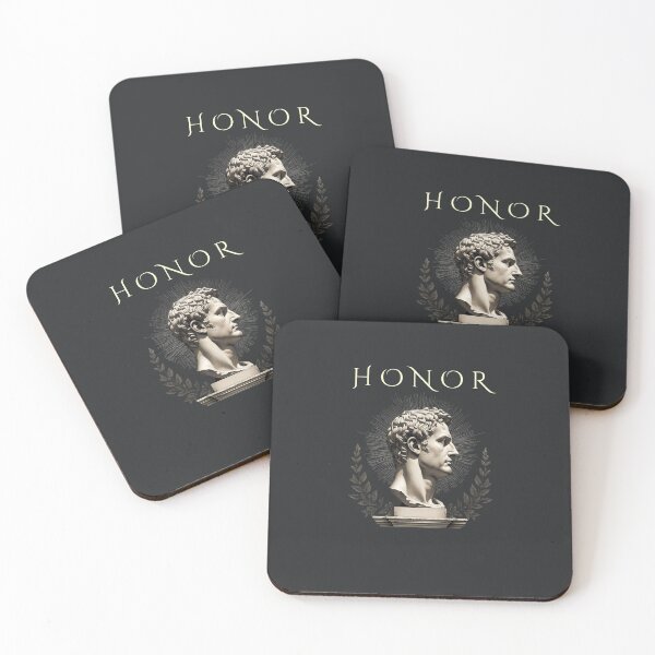 Item preview, HONOR Latin Virtue Quote | Roman Honor | Classical Philosophy Design designed and sold by semenol.