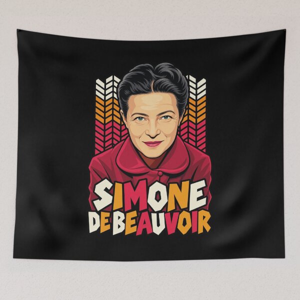 Artikelvorschau, Simone de Beauvoir entworfen und verkauft von tambustore.
