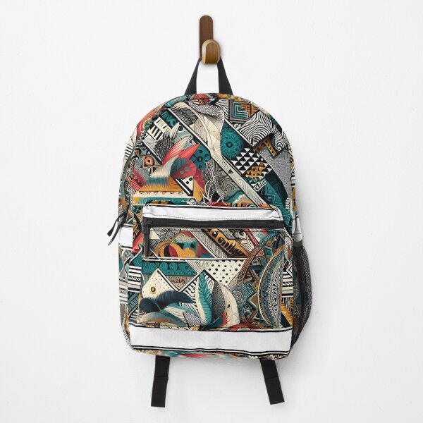 Item preview, Safari Animal Mosaic – Colorful Geometric Wildlife Pattern designed and sold by Apex Designs.