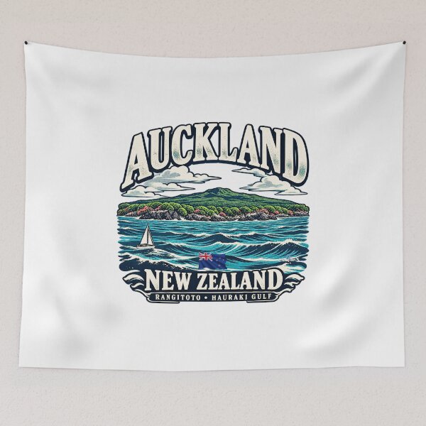 Artikelvorschau, Auckland Rangitoto Island entworfen und verkauft von EvergreenPark - Tee Studio.
