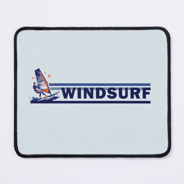 Item preview, Windsurf Extreme Water Sports Sailboarding Blue Orange Graphic designed and sold by KiwiRider.